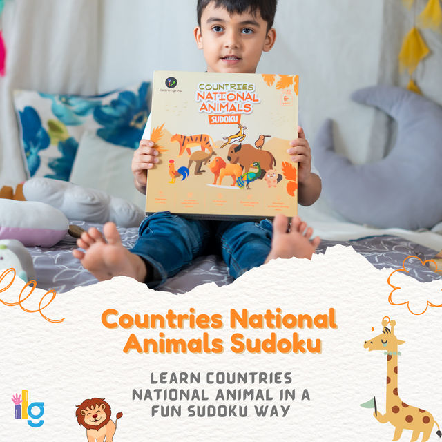 ilearnngrow Countries National Animal Sudoku