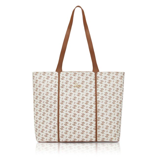 Lavie Women's Mono LL Meghan Large Tote Handbag | Offwhite