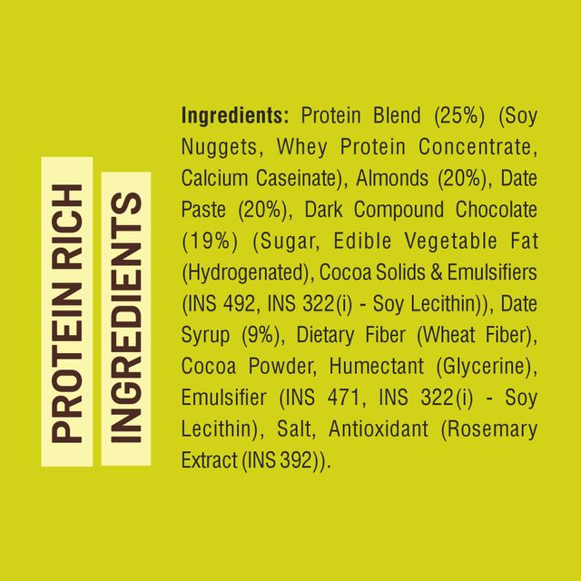 Ritebite Max Protein 5g Protein Bar Date & Almond Bytes