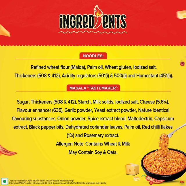MAGGI Spicy Cheesy Instant Noodles