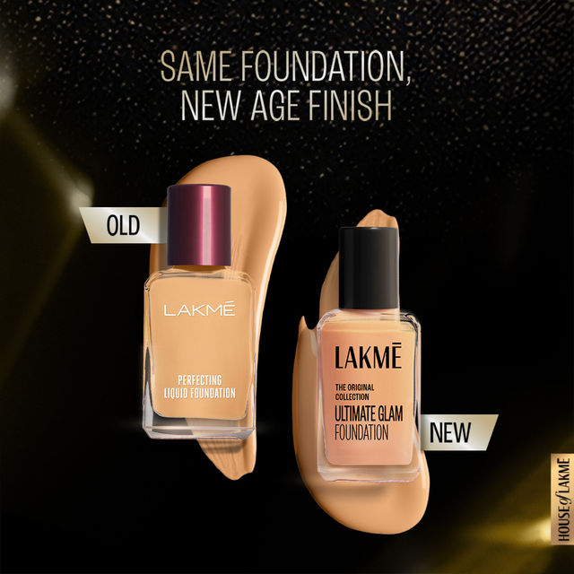 Lakme FOREVER MATTE FOUNDATION for Superior Coverage, Vit E, lightweight & water-resist Shell