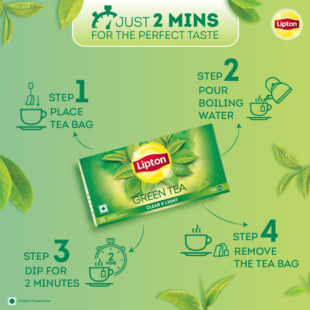 Lipton Clear & Light Green Tea