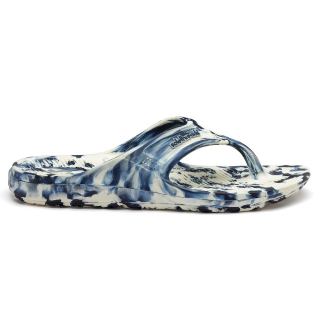 Solethreads Ortho Elite Marble Navy Flip-Flops & Slippers for Men | Size - India-UK 10