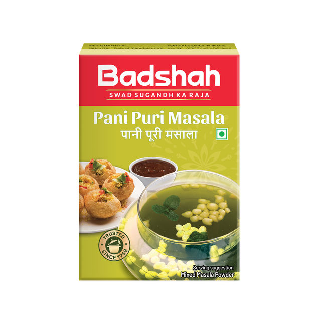 Badshah Panipuri Masala(100gms) & Wellfry Panipuri Papad(100gms) Combo