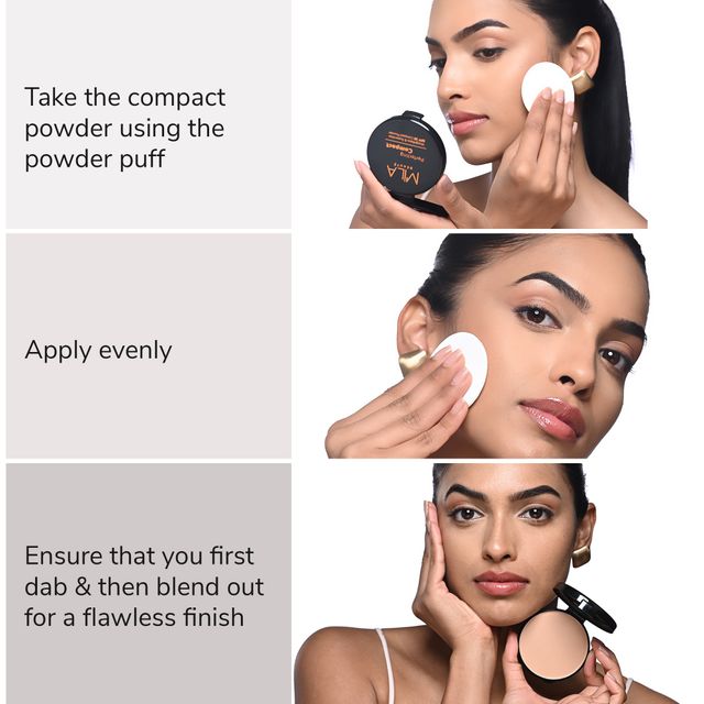 Mila Beaute Superstay Perfecting Compact Powder Spf 15 - 204 Beige