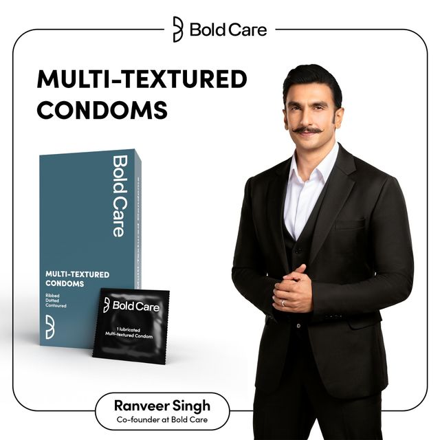 Bold Care Multi-Textured Condoms - Ribbed, Dotted, & Contoured