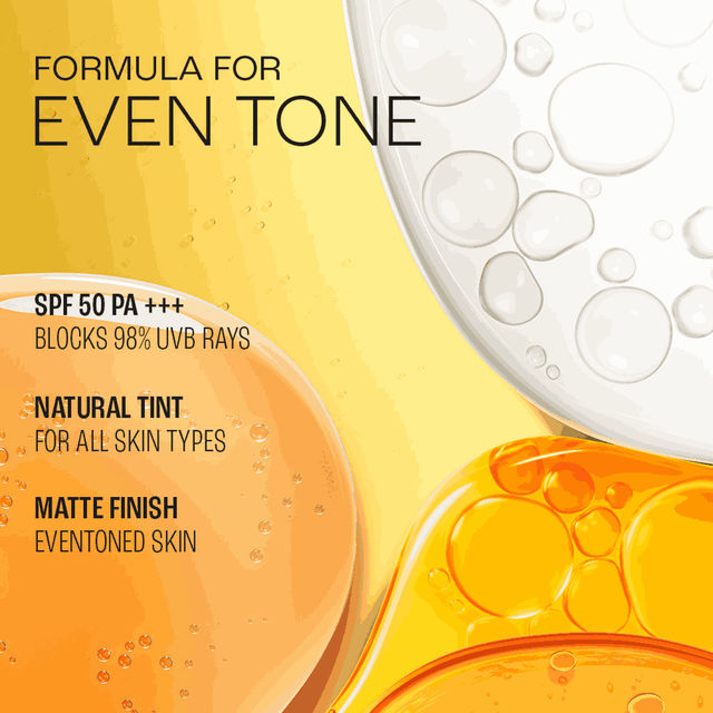 Lakme Sun Expert Tinted Sunscreen SPF 50 Pa +++ | Broad Spectrum Uva/B Protection | Blue Light