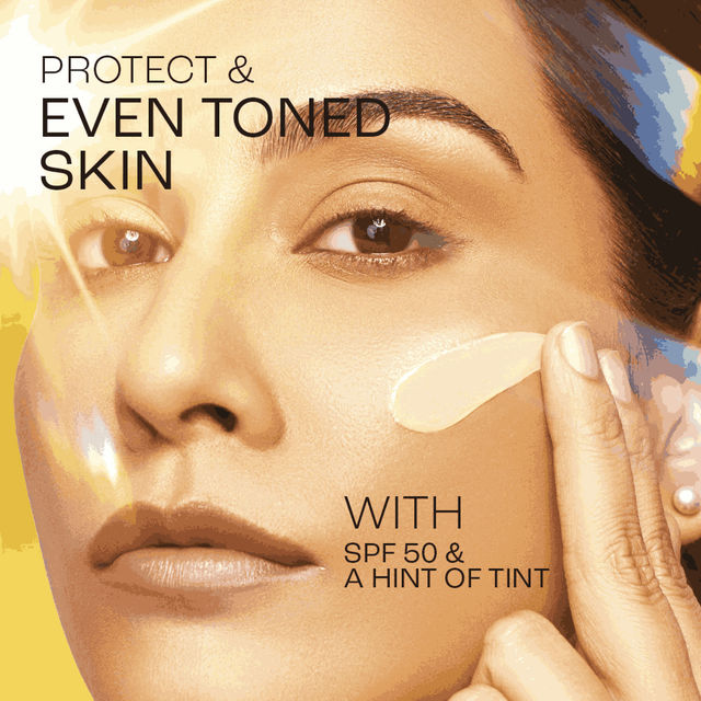 Lakme Sun Expert Tinted Sunscreen SPF 50 Pa +++ | Broad Spectrum Uva/B Protection | Blue Light