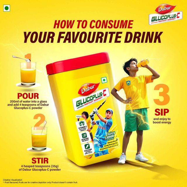 Dabur Health Care Lemon Glucoplus-C