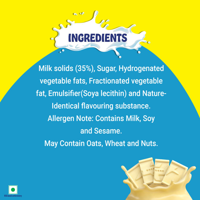Nestle Milkybar Tablet Made With Milk Yummy & Creamy Treat 42 g X 2 Combo