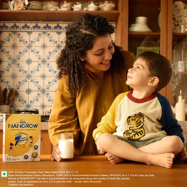 Nestle Nangrow Vanilla Drink Mix | For 2 - 6 years Kids