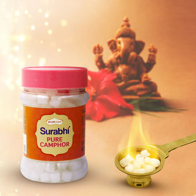 Shubhkart Surabhi Pure Camphor Container