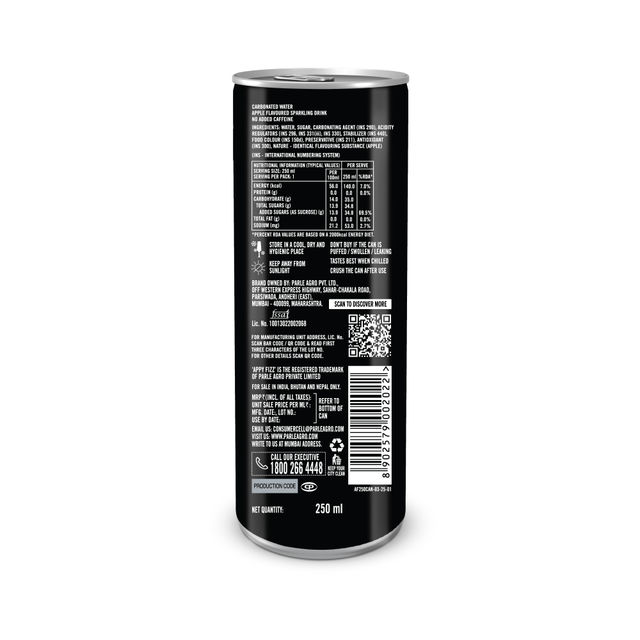 Appy Fizz Apple Soft Drink | Can