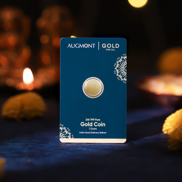Augmont 24 Karat (999) Pure Gold Coin