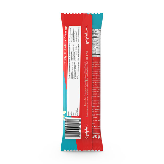 Phab Granola Bar Mixed Berry Blast