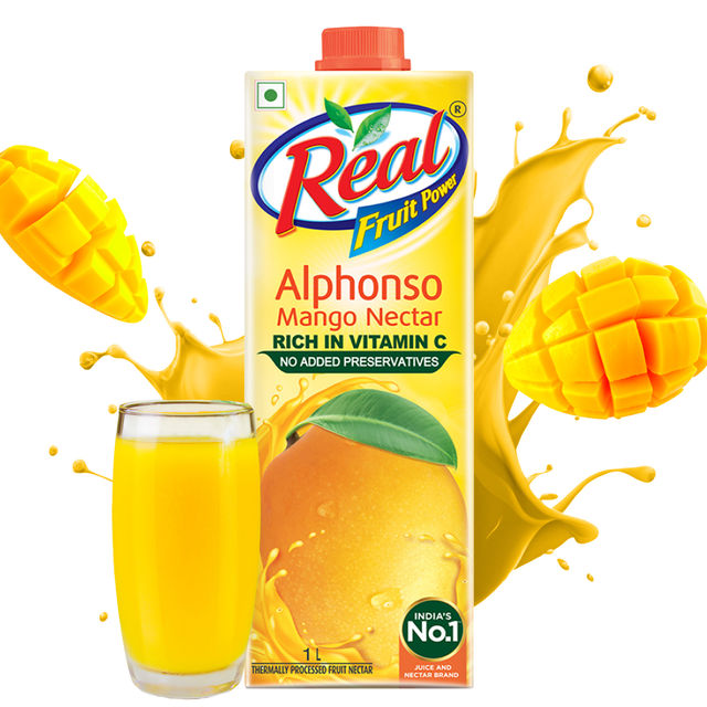 Dabur Real Fruit Power Juice - Alphonso Mango 1 l Combo