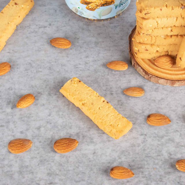 Cookie Man Almond Fingers Cookies Biscuits