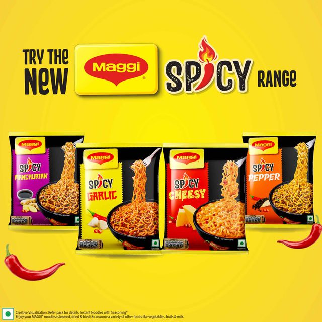MAGGI Spicy Cheesy Instant Noodles