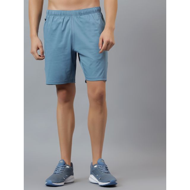 Dida Men's Sports Shorts | Regular Comfortable Stretchable Dry-Fit | Blue - L