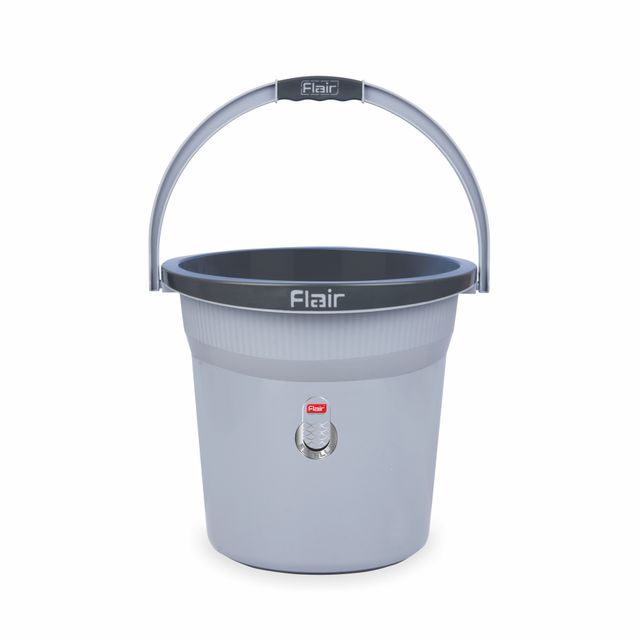 Flair Estella Home Bucket 24 Litre - Gray
