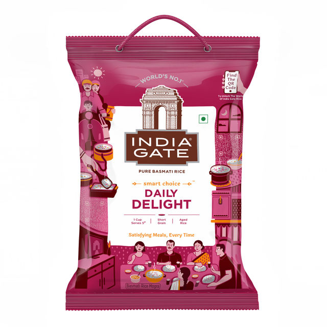 India Gate Daily Delight Basmati Rice | Short Grain