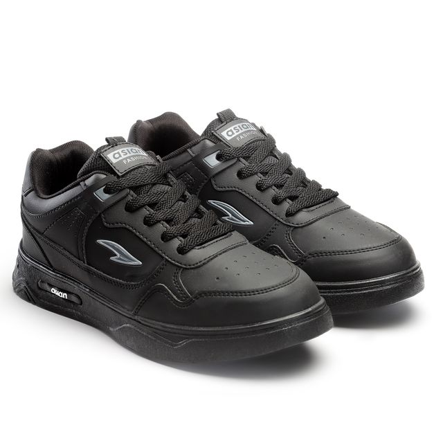 Asian Boston-01 Men Sneakers | Black | Size-10