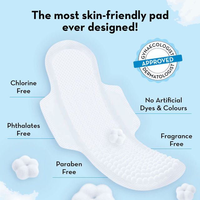 Plush Rash Free XL Sanitary Pads