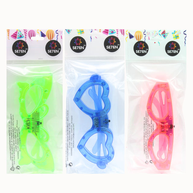 Se7En Led Light Goggles For Party (Colour May Vary)