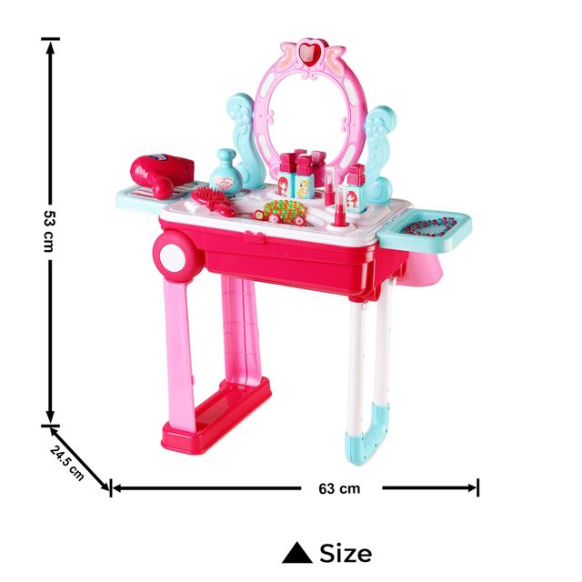 Beauty Set Trolley With Wheels
