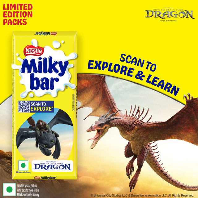 Nestle Milkybar Tablet Made With Milk Yummy & Creamy Treat 42 g X 2 Combo