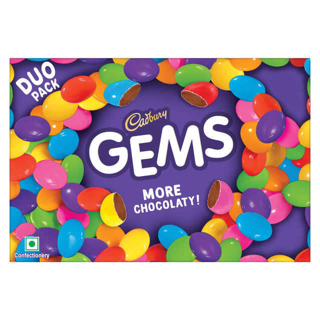 Cadbury Gems Chocolate Duo Pack