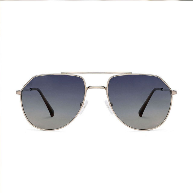Vip Mens Round Neck Tshirt Bottle Green 001 | Xl (1pc) & Vincent Chase By Lenskart Unisex Solid Metal Aviator Sunglasses | Black And Gold - L (1pc) Combo