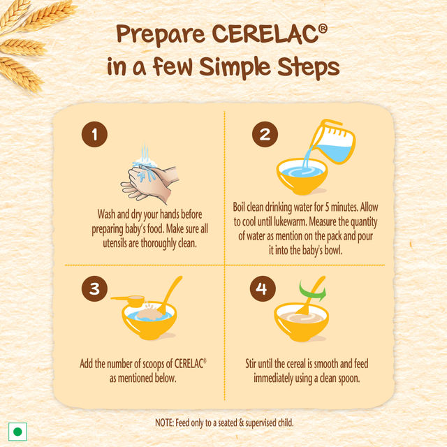 Nestle CERELAC Multigrain & Fruits Baby Food Cereal (Source of Iron & Protein, 12 -24 Months)