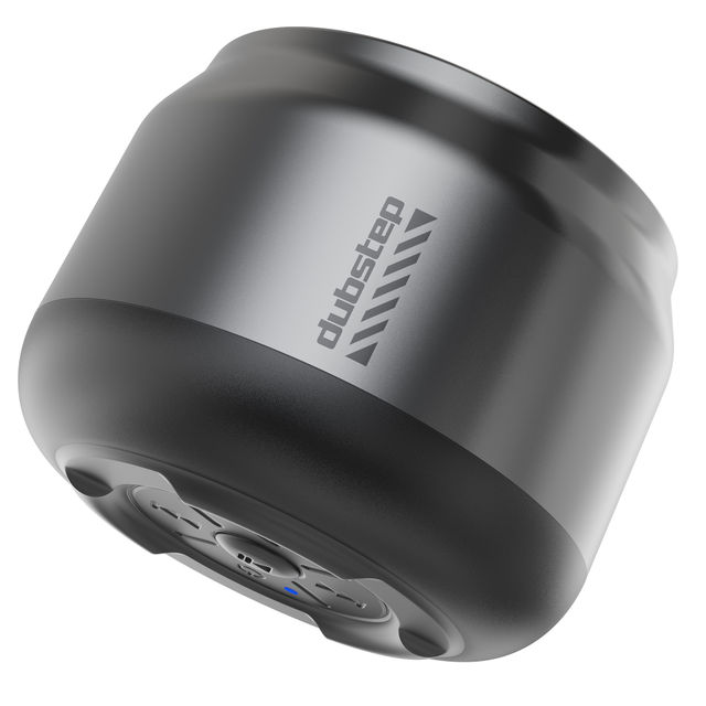 Dubstep Pop 600 Wireless Speaker With 15Hrs Playtime, 52mm Dynamic Driver, TWS Pairing, 6W Output (Grey)