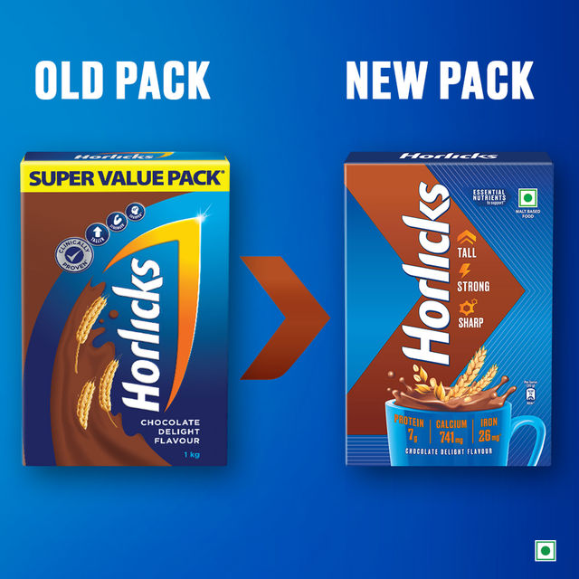Horlicks Chocolate Drink Mix | For 5+ years Kids