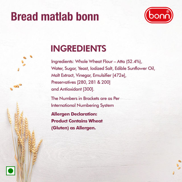 Bonn Atta Whole Wheat Bread