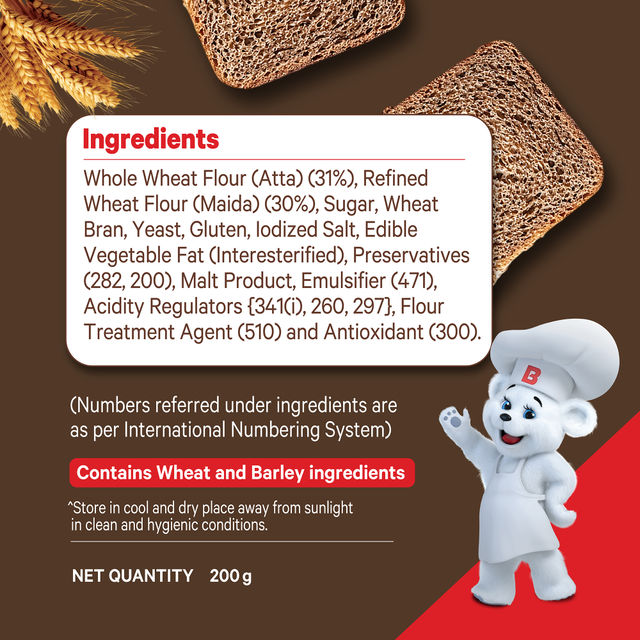 Modern- Brown Bread (No trans Fat ) 400 g Combo
