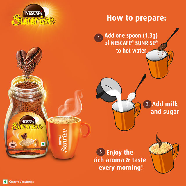 Nescafe Sunrise Coffee-Chicory Mix Instant Coffee