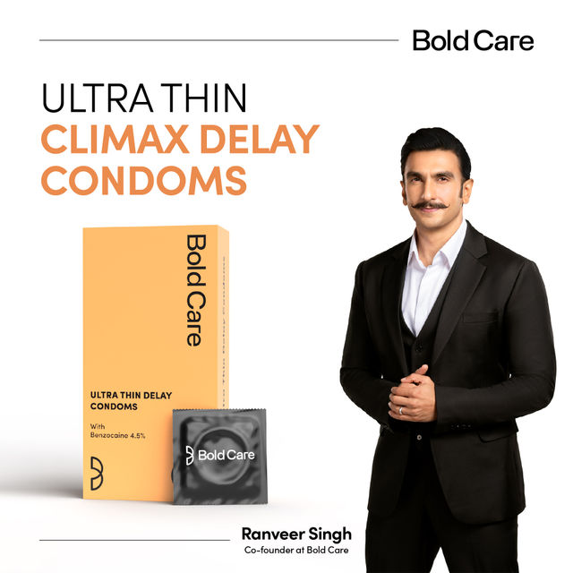 Bold Care Extend Delay Spray With Lidocaine 10%(20gms) & Bold Care Ultra Thin Delay Condoms With Benzocaine 4.5%(20gms) Combo