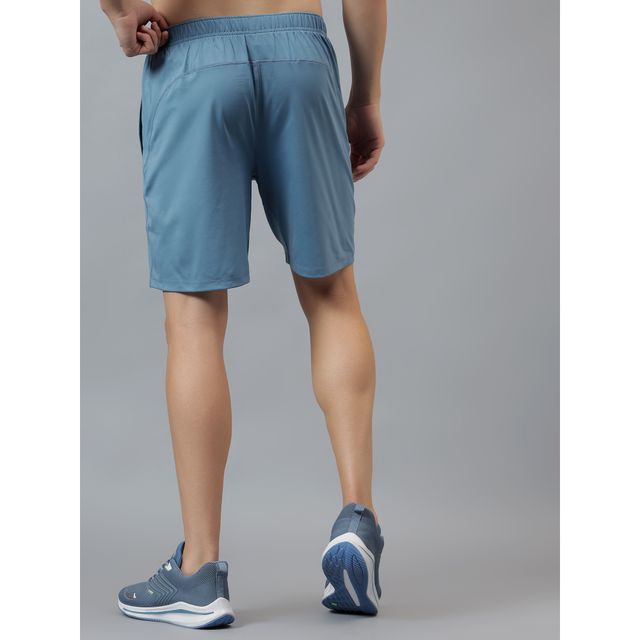 Dida Men's Sports Shorts | Regular Comfortable Stretchable Dry-Fit | Blue - L