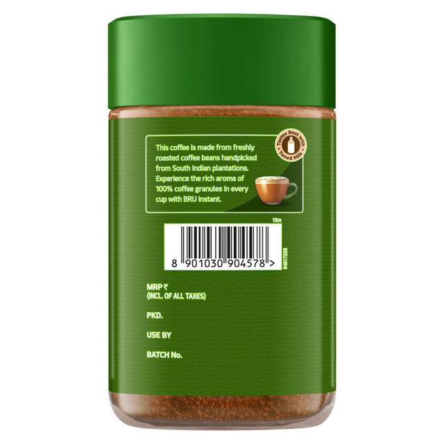 Bru Arabica and Robusta Pure Instant Pure Coffee