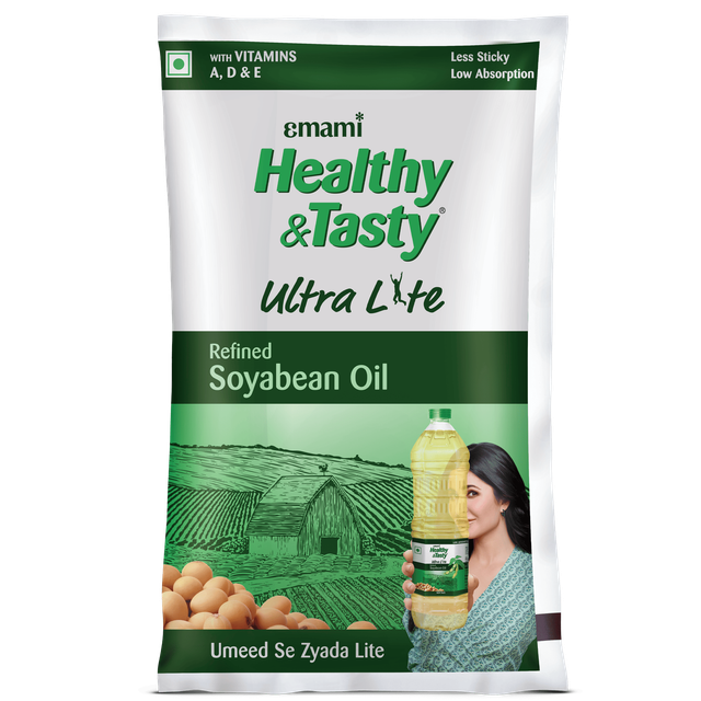 Emami Healthy and Tasty Soyabean Oil PP 1 l Combo