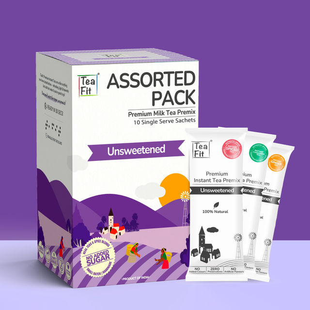 Teafit Unsweetened Assorted Tea Premix