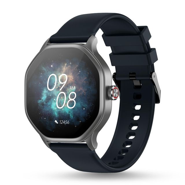 Pebble Hive - Octagon HD Display, Bluetooth, Health Monitoring Smart Watch