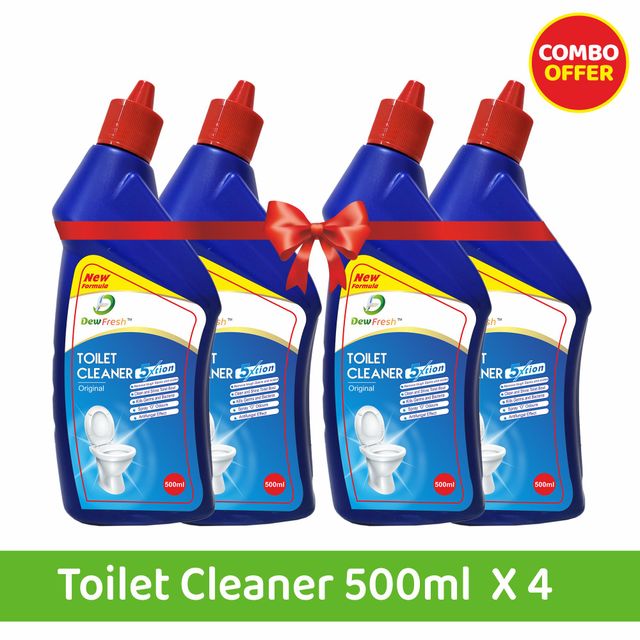 Dew Fresh Toilet Cleaner Liquid 1 l Combo