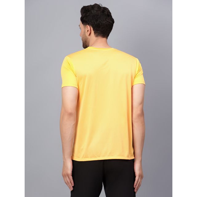 Shiv Naresh Men s T-Shirt Mustard | 2XL | SNCT01F
