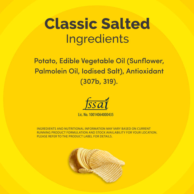 Lay's Classic Salted Potato Chips 67 g Combo