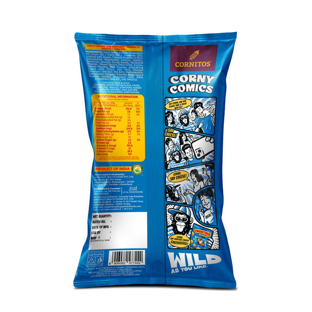 Cornitos Crusties Puffs Classic Cheese Flavour