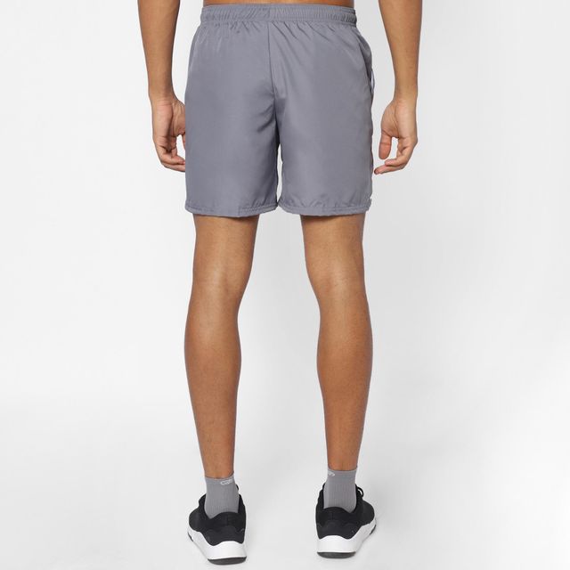 Decathlon Men's Solid Shorts | Grey - L