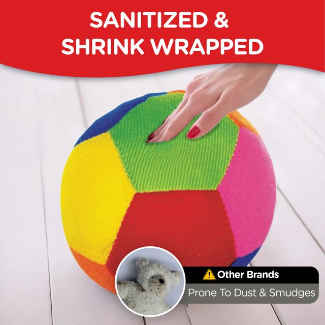 Michelle's Rattle Football Plush Soft Toy for Kids and Adult | Perfect For Gifting